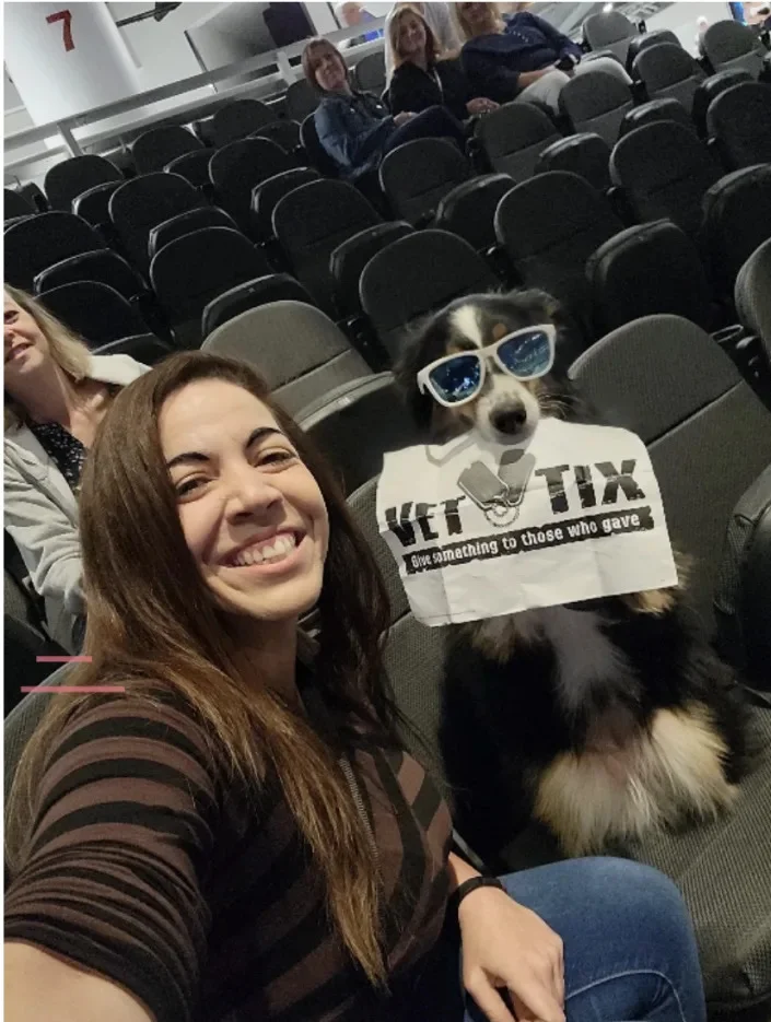 service dogs with vet tix