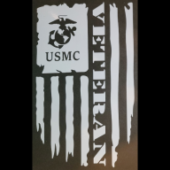 USMC Veteran Flag