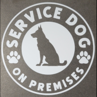 Service Dog on Premises