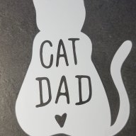 CatDad Cat Silhouette